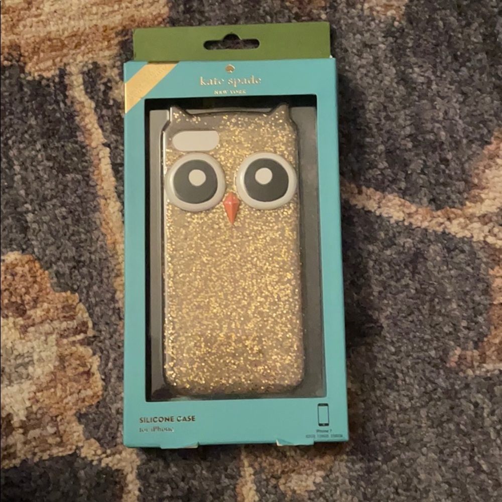 Kate Spade Gold Owl iPhone Case